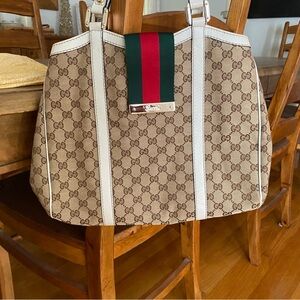 Gucci canvas bag